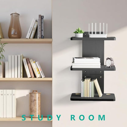 WALI Floating TV Shelf, 3 Tier Projector Shelf - Image 3