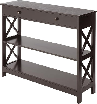 Maykoosh Country Cottage 1 Drawer Console Table - Image 4
