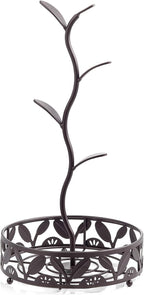 ALLCENER Mug Holder Stand, Countertop Mug Tree, Coffee Pod Holder with Mug Rack, Coffee Counter Bar Accessory & Kitchen Organizer