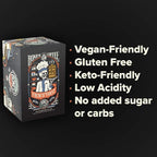 Bones Coffee Company Flavored Coffee Bones Cups French Toast | 12ct Single-Serve Coffee Pods Compatible With 1.0 & 2.0 Keurig Coffee Maker | Sweet Buttery Flavor Aroma