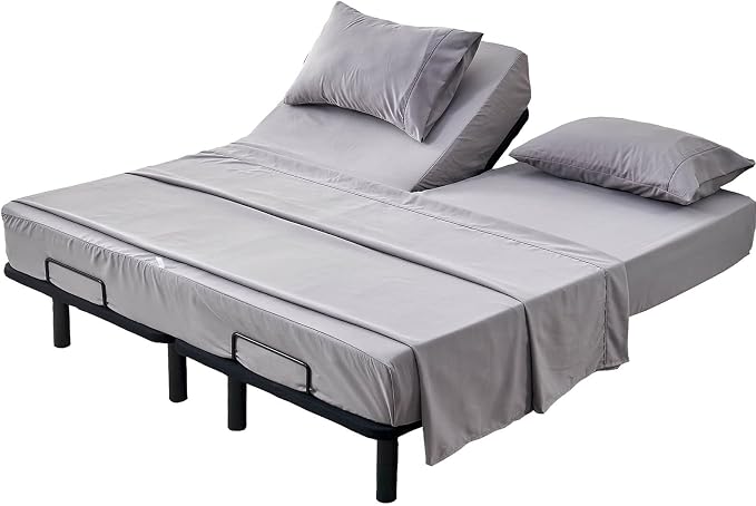 Kingnex Half Split Top King Sheets Set - Image 2