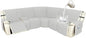 Arfntevss Recliner Sectional Couch Covers 1OO% Waterproof L Shape Sofa Cover by Arfntevss