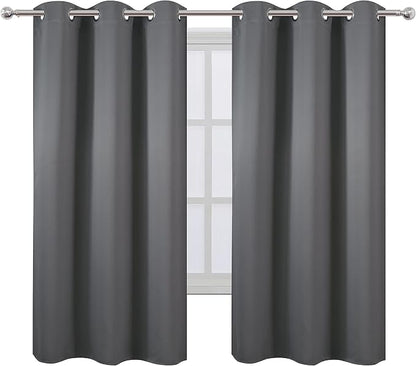Frost Grey Blackout Curtains 34 x 63 Inch Length/Set of 2 Curtain - Image 2