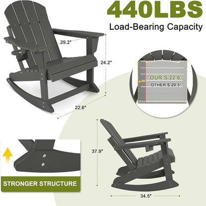 Plastic Adirondack Chair - Image 3