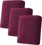 H.VERSAILTEX Velvet Stretch Couch Cushion Cover Plush Cushion Slipcover by HVERSAILTEX