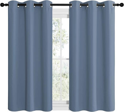 NICETOWN Home Fashion Thermal Insulated Solid Grommet Blackout Window Treatment - Image 2
