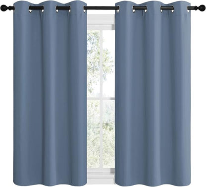 NICETOWN Home Fashion Thermal Insulated Solid Grommet Blackout Window Treatment - Image 2