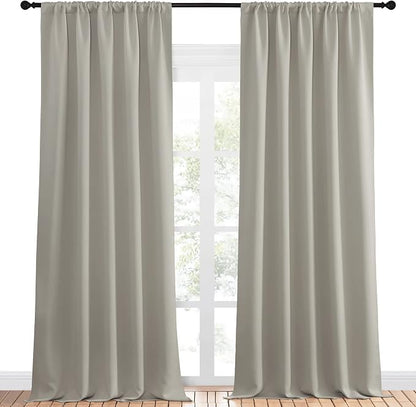 NICETOWN Blackout Curtains for Living Curtains, Room Darkening Window Curtain - Image 2