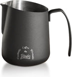 Milk Frothing Pitcher 500ML - Espresso Steaming Pitcher with Large Handle and V-Spout,Stainless Steel Milk Frothing Cup for Cappuccino, Latte Art,Coffee Machine Accessories