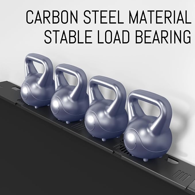 CABTE Adjustable Steel TV Top Shelf, Floating TV Stand, Universal Monitor Shelf - Image 5