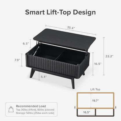 mopio Brooklyn Lift Top Coffee Table - Image 2