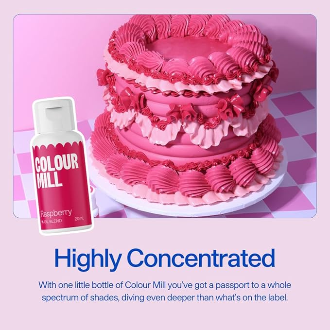 Colour Mill Oil-Based Food Coloring, 20 Milliliters Lavender