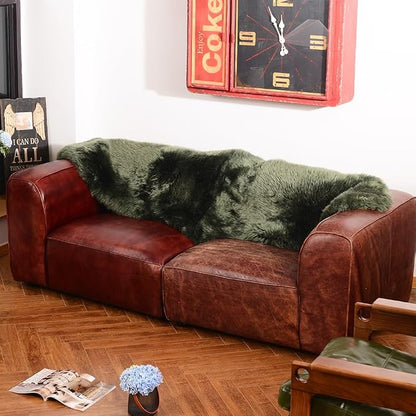 LLB Genuine Sheepskin Area Rug Fur Carpet Fluffy Shaggy Fur Rug - Image 5