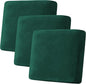 H.VERSAILTEX Velvet Stretch Couch Cushion Cover Plush Cushion Slipcover Cushion by HVERSAILTEX