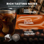 Luxury Instant Espresso - 160mg Caffeine, Hot or Iced Instant Coffees, Cold Brew Coffee, Double Shot Espresso, 12 Counts, 100% Arabica, Sugar Free, No Additives - Original Diamond Brew
