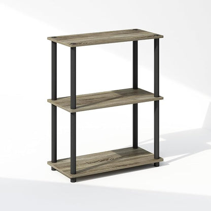 Furinno Turn-N-Tube Book Shelf, 3-Tier Bookshelf, Bookcase by Furinno-FitsYourSpaceFitsYourBudget