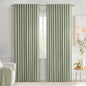 MIULEE Sage Green Back Tab Blackout Curtains 66x84 Inch Length 2 Panels Set | by MIULEE