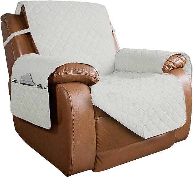 PureFit Reversible Recliner Chair Covers Couch Covers by PureFit