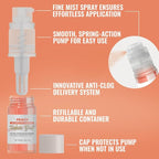 Bakell - Peach Tinker Dust (4g, 1x Mini Spray Pump) Edible Glitter for Food, Desserts, and Beverages!