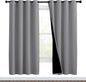 NICETOWN Full Shade Curtain Panels, Pair of Energy Smart & Noise Blocking Out by NICETOWN