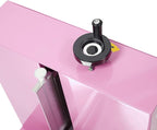 Cake Decorating Machine, Automatic Cake Cream Spreading Machine 200W for 4-12" Cakes, Cake Frosting Machine, 60-320rpm Rotating Speed, Turntable with Adjustable Scraper, LCD Display (Pink)