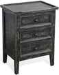Sunny Designs Marina Black Sand Wood End Table by Sunny+Designs