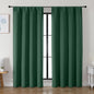 Simplebrand Ava Ever Green Blackout Curtains by Simplebrand