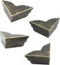 Bivethoi 8 Packs Bronze Box Corner Protectors, Edge Cover Safety Guard by Bivethoi