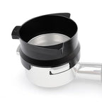FIRJOY 54mm Espresso Dosing Funnel for Breville Barista Portafilters (Aluminum Alloy-Black)