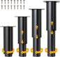 4-piece Adjustable Furniture Legs Set, Adjustable in Height from 4.72 inches to by Unknown
