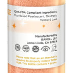 Bakell - Creamsicle Orange Tinker Dust (4g, 1x Mini Spray Pump) Edible Glitter for Food, Desserts, and Beverages!
