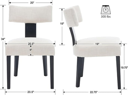 VESCASA Upholstered Dining Chairs - Image 6