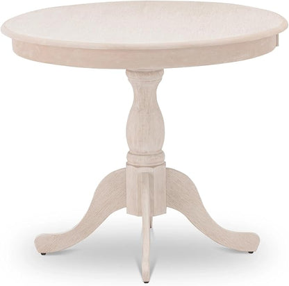East West Furniture AMT-ABC-TP Antique Modern Kitchen Table - Image 4