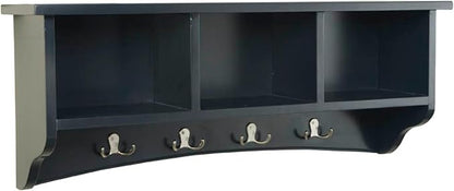 Shaker Cottage Wall-Mounted Coat Rack - Image 8