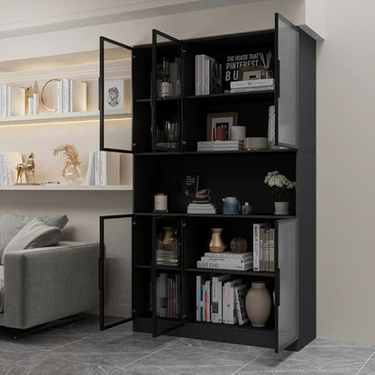 Mekminop Glass Doors Display Cabinet - Image 3