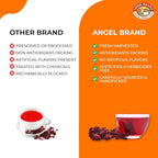 Angel Brand Sorrel Tea Bags 25 – Pack of 3 – Hibiscus Flower Tea for Refreshing Flavor &