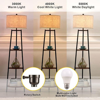 ROSEN GARDEN Floor Lamp, Standing Reading Light - Image 6