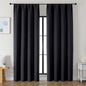 Simplebrand Ava Halloween Black Blackout Curtains by Simplebrand