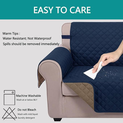 U-NICE HOME Futon Sofa Covers 68''Armless Couch Cover, Pet Friendly, Elastic - Image 5