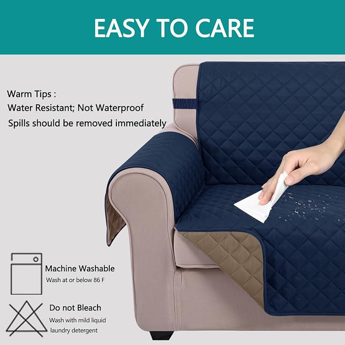 U-NICE HOME Loveseat Sofa Cover - Image 5