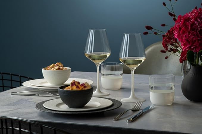 Villeroy & Boch Manufacture Rock Dinner Plate Set of 4 27x27x2cm