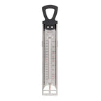Taylor Programmable Digital Candy and Deep Fry Thermometer with Green Light Alert Display & Stainless Steel Candy Deep Fry Food Cooking Kitchen Analog Thermometer, 12 Inches