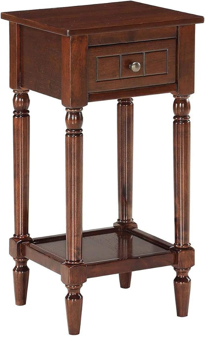 Convenience Concepts French Country Khloe 1 Drawer Accent End Table 14" by ConvenienceConcepts