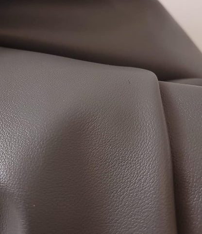 NAT Leathers, Dark Gray Soft Faux Vegan Leather PU {Peta Approved Vegan} - Image 4