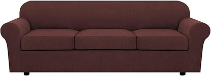 H.VERSAILTEX 4 Piece Stretch Sofa Covers by HVERSAILTEX