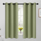 Yakamok Room Darkening Curtains 42x63 inch Length Sage Green-Living Room | 2 by Yakamok