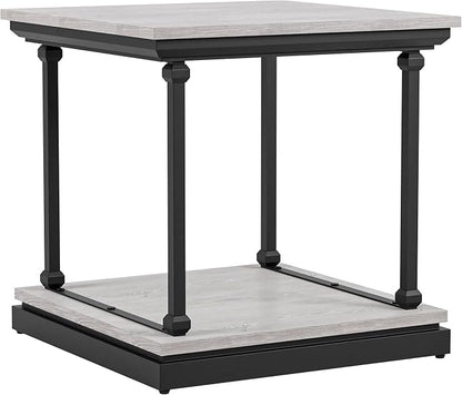 24/7 Shop at Home Ambridge Transitional Multi-Storage Wood 3-Piece Coffee Table - Image 9