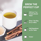 HANDPICK, Licorice Root Tea Bags (50 Count, 2g/tea bag) Licorice Tea | Non-GMO, Caffeine Free | Goodness of Cinnamon, Blackpepper, Clove, Cardamom & Ginger