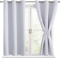Blackout Curtains for Bedroom, 2 Panels, Window Curtains for Living Room by Hiasan