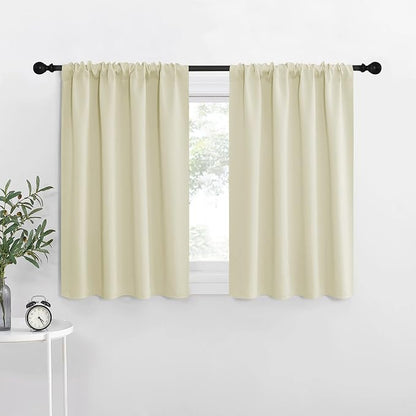 NICETOWN RV Blackout Curtains for Camper Windows, Short Blackout Curtains & by NICETOWN